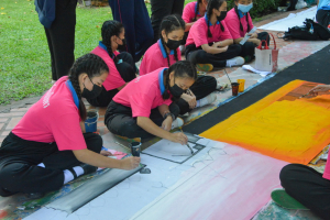 กิจกรรมวาดภาพพระบฏ งานทำบุญเมืองลพบุรี ครั้งที่ 23