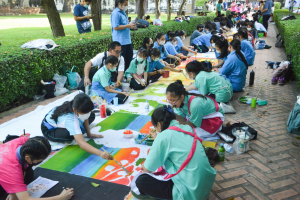 กิจกรรมวาดภาพพระบฏ งานทำบุญเมืองลพบุรี ครั้งที่ 23