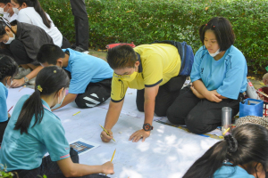 กิจกรรมวาดภาพพระบฏ งานทำบุญเมืองลพบุรี ครั้งที่ 23