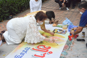 กิจกรรมวาดภาพพระบฏ งานทำบุญเมืองลพบุรี ครั้งที่ 23