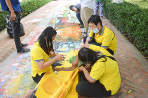 กิจกรรมวาดภาพพระบฏ งานทำบุญเมืองลพบุรี ครั้งที่ 23