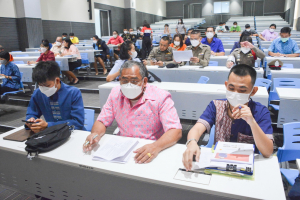 การประชุมเตรียมความพร้อมด้านสถานที่รับเสด็จทูลกระหม่อมหญิงอุบลรัตนราชกัญญา สิริวัฒนาพรรณวดี ในการเสด็จไปทรงติดตามโครงการ TO BE NUMBER ONE จ.ลพบุรี