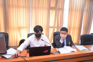 การประชุม คกก.พิจารณาร่างกฎ ข้อบังคับ และระเบียบของมหาวิทยาลัย ครั้งที่ 12/65