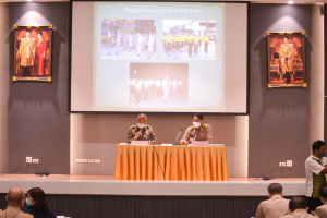 การประชุมเตรียมความพร้อมรับเสด็จ ทูลกระหม่อมหญิงอุบลรัตนราชกัญญา สิริวัฒนาพรรณวดี ในการเสด็จติดตามผลการดำเนินงานโครงการ TO BE NUMBER ONE จ.ลพบุรี และทรงเปิดชมรมและศูนย์เพื่อนใจ TO BE NUMBER ONE