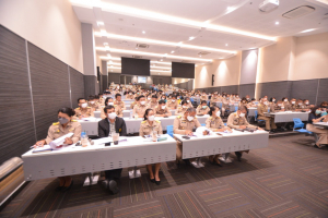 การประชุมเตรียมความพร้อมรับเสด็จ ทูลกระหม่อมหญิงอุบลรัตนราชกัญญา สิริวัฒนาพรรณวดี ในการเสด็จติดตามผลการดำเนินงานโครงการ TO BE NUMBER ONE จ.ลพบุรี และทรงเปิดชมรมและศูนย์เพื่อนใจ TO BE NUMBER ONE