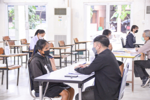 มรท.จัดสอบสัมภาษณ์ นศ.ภาคปกติ รอบที่ 1 โควตา/Portfolio ประจำปีการศึกษา 2566