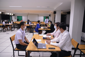 มรท.จัดสอบสัมภาษณ์ นศ.ภาคปกติ รอบที่ 1 โควตา/Portfolio ประจำปีการศึกษา 2566
