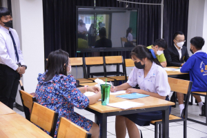 มรท.จัดสอบสัมภาษณ์ นศ.ภาคปกติ รอบที่ 1 โควตา/Portfolio ประจำปีการศึกษา 2566
