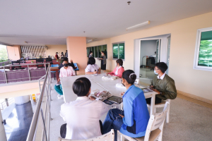 มรท.จัดสอบสัมภาษณ์ นศ.ภาคปกติ รอบที่ 1 โควตา/Portfolio ประจำปีการศึกษา 2566