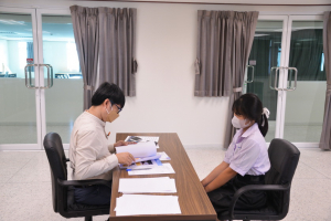 มรท.จัดสอบสัมภาษณ์ นศ.ภาคปกติ รอบที่ 1 โควตา/Portfolio ประจำปีการศึกษา 2566