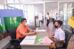 มรท.จัดสอบสัมภาษณ์ นศ.ภาคปกติ รอบที่ 1 โควตา/Portfolio ประจำปีการศึกษา 2566