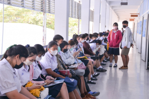 มรท.จัดสอบสัมภาษณ์ นศ.ภาคปกติ รอบที่ 1 โควตา/Portfolio ประจำปีการศึกษา 2566