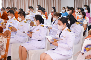 มรภ.เทพสตรี จัดพิธีเจริญจิตภาวนาถวายพระพรชัยมงคล สมเด็จพระเจ้าลูกเธอ เจ้าฟ้าพัชรกิติยาภาฯ ให้ทรงหายจากพระอาการประชวร