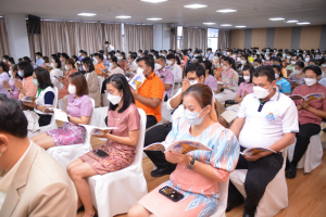 มรภ.เทพสตรี จัดพิธีเจริญจิตภาวนาถวายพระพรชัยมงคล สมเด็จพระเจ้าลูกเธอ เจ้าฟ้าพัชรกิติยาภาฯ ให้ทรงหายจากพระอาการประชวร