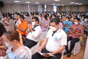มรภ.เทพสตรี จัดพิธีเจริญจิตภาวนาถวายพระพรชัยมงคล สมเด็จพระเจ้าลูกเธอ เจ้าฟ้าพัชรกิติยาภาฯ ให้ทรงหายจากพระอาการประชวร