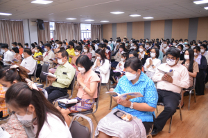 มรภ.เทพสตรี จัดพิธีเจริญจิตภาวนาถวายพระพรชัยมงคล สมเด็จพระเจ้าลูกเธอ เจ้าฟ้าพัชรกิติยาภาฯ ให้ทรงหายจากพระอาการประชวร
