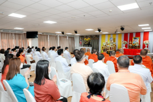 มรภ.เทพสตรี จัดพิธีเจริญจิตภาวนาถวายพระพรชัยมงคล สมเด็จพระเจ้าลูกเธอ เจ้าฟ้าพัชรกิติยาภาฯ ให้ทรงหายจากพระอาการประชวร