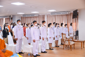 มรภ.เทพสตรี จัดพิธีเจริญจิตภาวนาถวายพระพรชัยมงคล สมเด็จพระเจ้าลูกเธอ เจ้าฟ้าพัชรกิติยาภาฯ ให้ทรงหายจากพระอาการประชวร