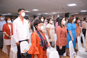 มรภ.เทพสตรี จัดพิธีเจริญจิตภาวนาถวายพระพรชัยมงคล สมเด็จพระเจ้าลูกเธอ เจ้าฟ้าพัชรกิติยาภาฯ ให้ทรงหายจากพระอาการประชวร