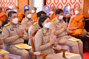 มรท. ร่วมพิธีเจริญพระพุทธมนต์และเจริญจิตภาวนาถวายพระพรชัยมงคล สมเด็จพระเจ้าลูกเธอ เจ้าฟ้าพัชรกิติยาภาฯ