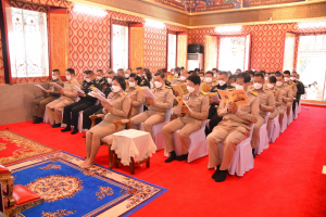 มรท. ร่วมพิธีเจริญพระพุทธมนต์และเจริญจิตภาวนาถวายพระพรชัยมงคล สมเด็จพระเจ้าลูกเธอ เจ้าฟ้าพัชรกิติยาภาฯ