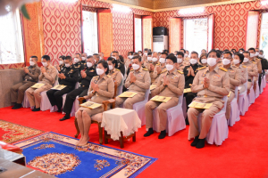 มรท. ร่วมพิธีเจริญพระพุทธมนต์และเจริญจิตภาวนาถวายพระพรชัยมงคล สมเด็จพระเจ้าลูกเธอ เจ้าฟ้าพัชรกิติยาภาฯ