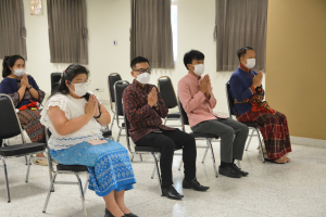 คณะมนุษยศาสตร์ฯ จัดพิธีทำบุญตักบาตรเนื่องในโอกาสวันขึ้นปีใหม่