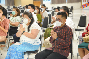 คณะมนุษยศาสตร์ฯ จัดพิธีทำบุญตักบาตรเนื่องในโอกาสวันขึ้นปีใหม่