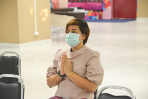 คณะมนุษยศาสตร์ฯ จัดพิธีทำบุญตักบาตรเนื่องในโอกาสวันขึ้นปีใหม่