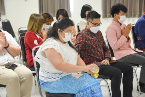 คณะมนุษยศาสตร์ฯ จัดพิธีทำบุญตักบาตรเนื่องในโอกาสวันขึ้นปีใหม่