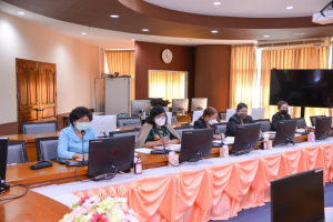 การประชุม คกก.ตรวจสอบประจำมหาวิทยาลัยราชภัฏเทพสตรี ครั้งที่ 11/65