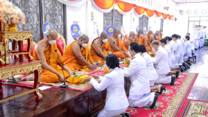มรท.ร่วมพิธีวันคล้ายวันประสูติ สมเด็จพระเจ้าลูกเธอ เจ้าฟ้าสิริวัณณวรี นารีรัตนราชกัญญา