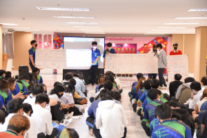 กองพัฒนานักศึกษา สำนักงานอธิการบดี จัดอบรมการพัฒนา Soft Skill นักศึกษาด้วยกระบวนการวิศวกรสังคม