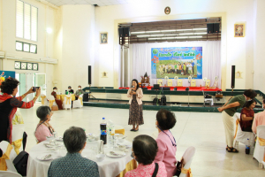 ชมรมผู้อาวุโสเทพสตรี จัดงานรักรวมใจ ปีใหม่ 2566