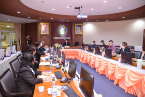 การประชุม คกก.ส่งเสริมกิจการมหาวิทยาลัย ครั้งที่ 1/66