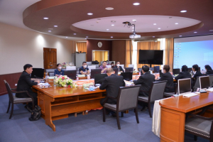 การประชุม คกก.ส่งเสริมกิจการมหาวิทยาลัย ครั้งที่ 1/66