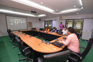 คณะวิทยาศาสตร์ฯ จัดประชุมโครงการพัฒนาศักยภาพผู้ตรวจแปลงตามมาตรฐานแปลงเกษตรอินทร์แบบมีส่วนร่วม SDGsPGS จังหวัดลพบุรี