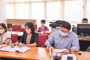 การประชุม คกก.ควบคุมภายในและบริหารจัดการความเสี่ยง มรท. ครั้งที่ 1/66
