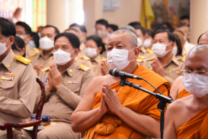 มรท. ร่วมพิธีเจริญพระพุทธมนต์และเจริญจิตภาวนาถวายพระพรชัยมงคล สมเด็จพระเจ้าลูกเธอ เจ้าฟ้าพัชรกิติยาภาฯ