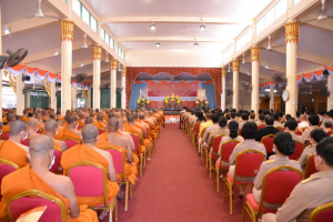 มรท. ร่วมพิธีเจริญพระพุทธมนต์และเจริญจิตภาวนาถวายพระพรชัยมงคล สมเด็จพระเจ้าลูกเธอ เจ้าฟ้าพัชรกิติยาภาฯ