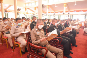 มรท. ร่วมพิธีเจริญพระพุทธมนต์และเจริญจิตภาวนาถวายพระพรชัยมงคล สมเด็จพระเจ้าลูกเธอ เจ้าฟ้าพัชรกิติยาภาฯ