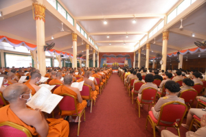 มรท. ร่วมพิธีเจริญพระพุทธมนต์และเจริญจิตภาวนาถวายพระพรชัยมงคล สมเด็จพระเจ้าลูกเธอ เจ้าฟ้าพัชรกิติยาภาฯ