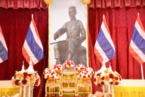 มรท.ร่วมพิธีถวายราชสักการะวันยุทธหัตถีของสมเด็จพระนเรศวรมหาราช