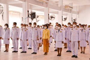 มรท.ร่วมพิธีถวายราชสักการะวันยุทธหัตถีของสมเด็จพระนเรศวรมหาราช