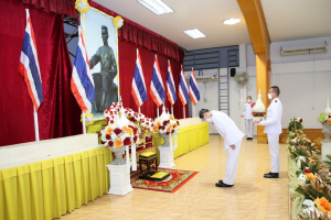 มรท.ร่วมพิธีถวายราชสักการะวันยุทธหัตถีของสมเด็จพระนเรศวรมหาราช