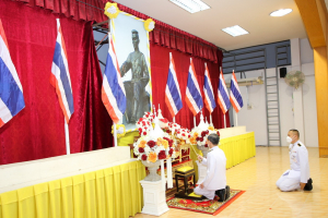 มรท.ร่วมพิธีถวายราชสักการะวันยุทธหัตถีของสมเด็จพระนเรศวรมหาราช