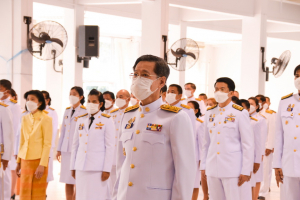 มรท.ร่วมพิธีถวายราชสักการะวันยุทธหัตถีของสมเด็จพระนเรศวรมหาราช