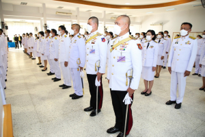 มรท.ร่วมพิธีถวายราชสักการะวันยุทธหัตถีของสมเด็จพระนเรศวรมหาราช