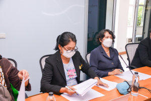 วจก. จัดสัมภาษณ์ นศ. เพื่อรับรางวัลพระราชทาน ระดับอุดมศึกษา ประจำปีการศึกษา 2565