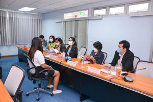 วจก. จัดสัมภาษณ์ นศ. เพื่อรับรางวัลพระราชทาน ระดับอุดมศึกษา ประจำปีการศึกษา 2565